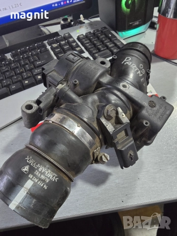 9660030480 Дроселова клапа за Peugeot Parther комплект със мап сензорите