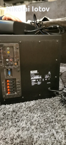 Logitech Z906, снимка 5 - Аудиосистеми - 53787896