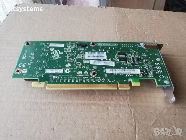 Видео карта NVidia Quadro FX 380 LP 512MB GDDR3 64bit PCI-E, снимка 6 - Видеокарти - 41291734