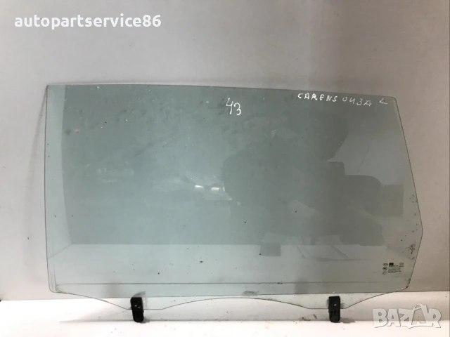 Задно ляво стъкло на врата за KIA Carens 2004, 43R-00107