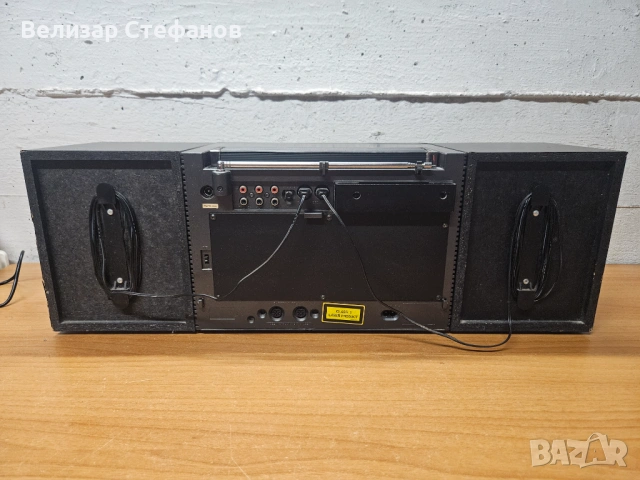 📻 Philips CD555 – Ретро касетофон с радио и CD плейър, снимка 8 - Радиокасетофони, транзистори - 53599291