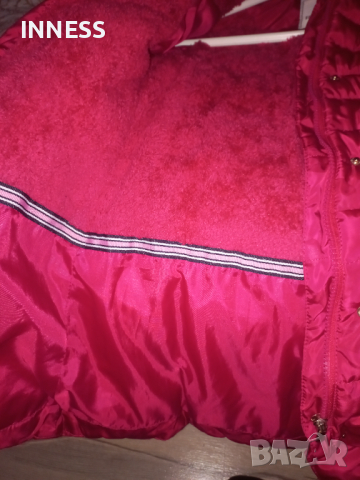 Червено зимно яке, снимка 5 - Детски якета и елеци - 44667383