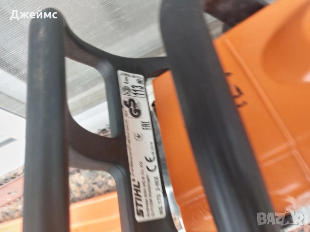 Резачка Stihl MS 170, снимка 9 - Градинска техника - 52621983