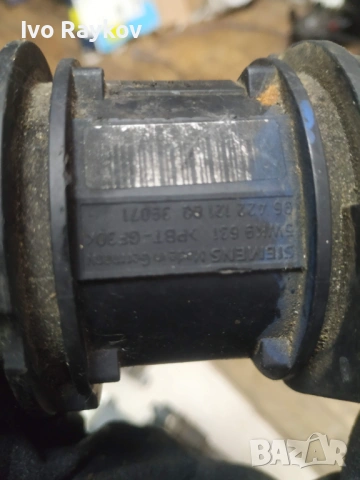 Дебитомер Siemens 9642212180 , 5wk9631 , Peugeot 1007 206 207 307 Partner Citroen C2 C3, снимка 5 - Части - 53598021