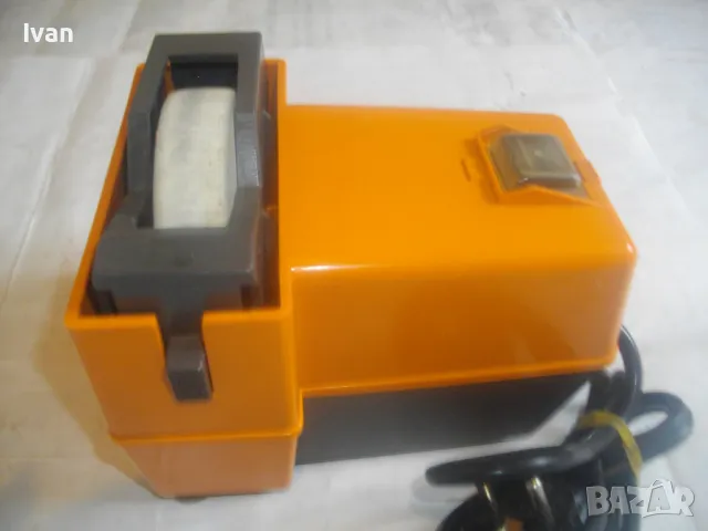 HANNING НЕМСКИ ОРИГИНАЛЕН ЕЛЕКТРИЧЕСКИ МИНИ ШМИРГЕЛ ЗА ВОДНО/СУХО ШЛАЙФАНЕ БАВНА СКОРОСТ 45W Ф100мм, снимка 4 - Други инструменти - 49623693