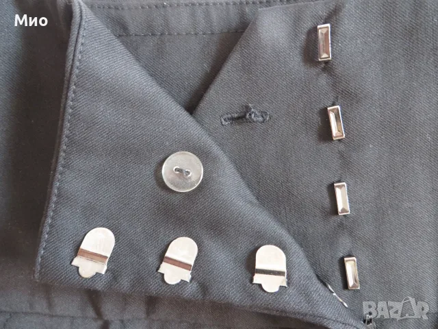 Mango suit, елегантен панталон с висока талия, 36-38, снимка 4 - Панталони - 55826872