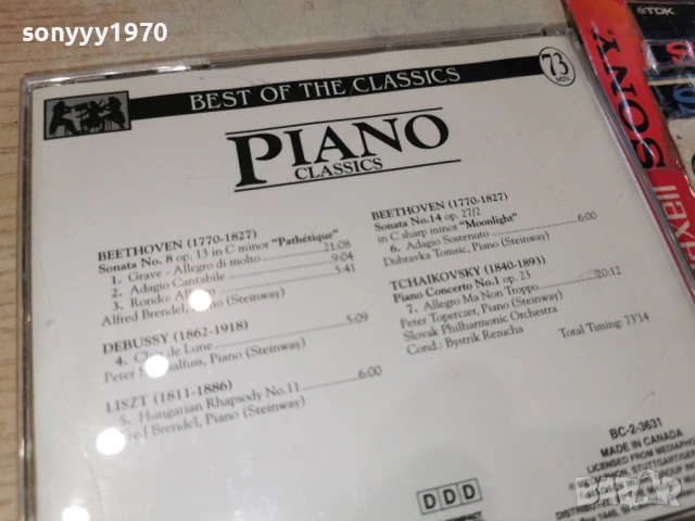 PIANO ORIGINAL CD 0903261647H2E6R, снимка 11 - CD дискове - 53770117