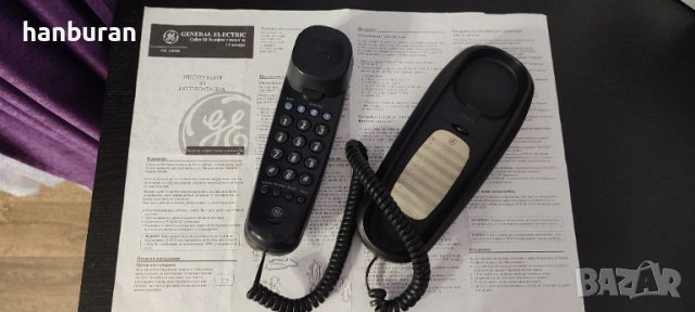 Телефон General electric, снимка 4 - Стационарни телефони и факсове - 39411731