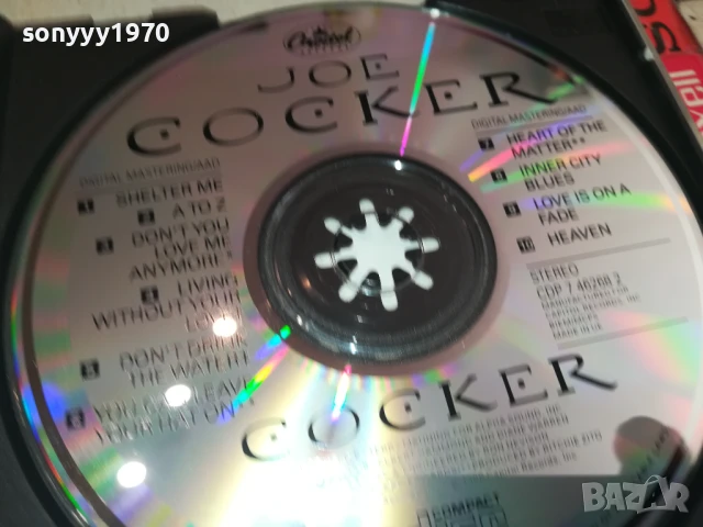 JOE COCKER CD 0908251756, снимка 14 - CD дискове - 51310183