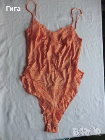 оранжево боди, снимка 2 - Бельо - 39307244