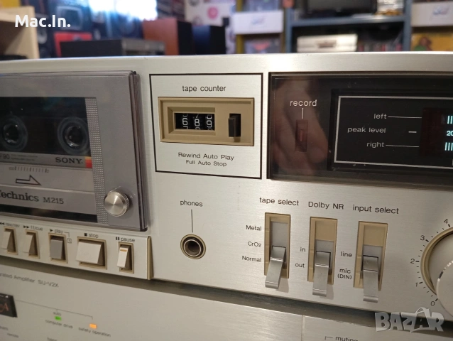 Technics УсилвателSU-V2X/ Cassette Deck M-215, снимка 6 - Ресийвъри, усилватели, смесителни пултове - 53810619