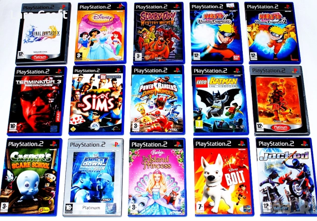 PS2 игри PlayStation 2 PS2 ПлейСтейшън 2 ПС2 игри по 30 лв. Сони