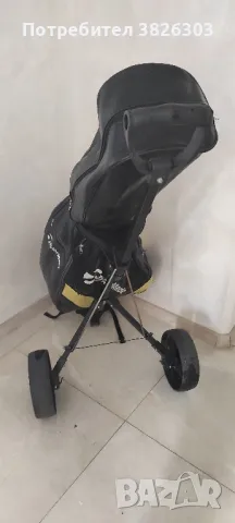 Стикове за голф с чанта и количка , снимка 8 - Голф - 50388642