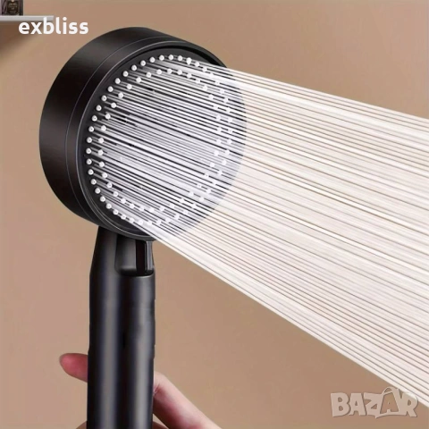 Душ слушалка с високо налягане и 5 функции, снимка 6 - Други - 53356225