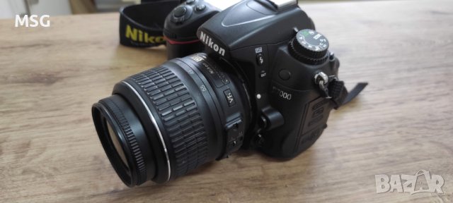 DSLR Nikon D7000 с китов обектив Nikon DX 18-55мм VR, снимка 3 - Фотоапарати - 44320275