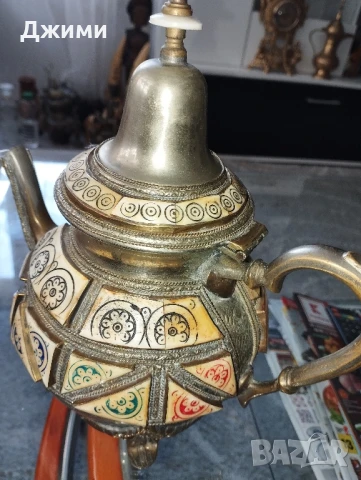 много стар чайник, снимка 8 - Антикварни и старинни предмети - 50504993