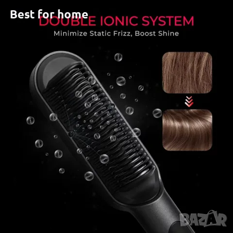 TYMO Ring Plus йонна четка за изправяне на коса, снимка 7 - Преси за коса - 48847871