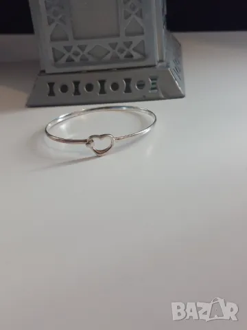 Сребърна гривна 925, снимка 7 - Гривни - 50393316