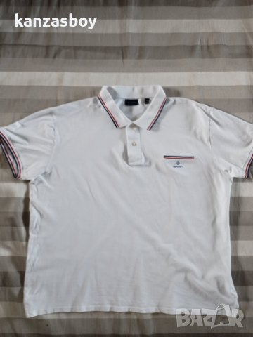 gant polo shirt - страхотна мъжка тениска 3ХЛ, снимка 3 - Тениски - 41499430