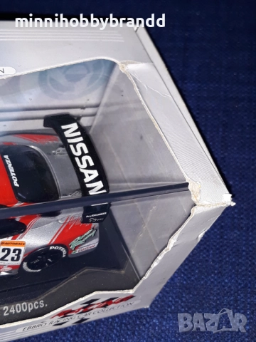 Nissan GTR  R 34 1.43  Nismo 24 Hours Of Le mans  Scale Ebbro N-22 N -23 , снимка 11 - Колекции - 51856637