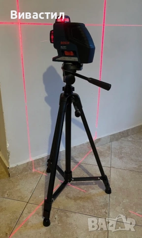 Bosch GLL 3-80 P Линеен лазер 3Х360°възможност до 80 метра с приемник, снимка 2 - Други инструменти - 53785823