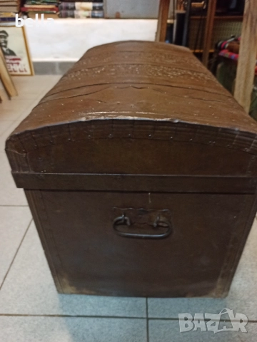 Стара автентична ракла с орнаменти , снимка 6 - Антикварни и старинни предмети - 52186471