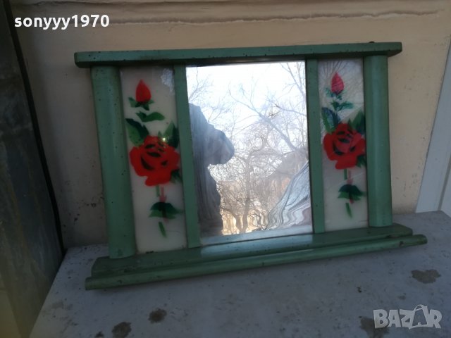 СТАРИННО ОГЛЕДАЛО-АНТИКА 0502221921, снимка 10 - Антикварни и старинни предмети - 35684760