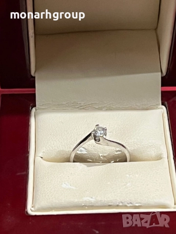 Златен пръстен /бяло злато/