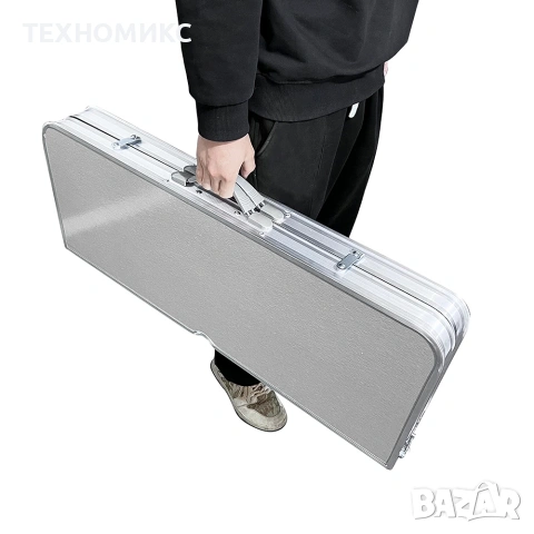 Сгъваем комплект за къмпинг - маса с 4 вградени стола, снимка 4 - Други стоки за дома - 53776671