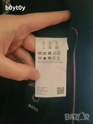 Вълнено сако Hugo Boss в тъмносиньо , снимка 13 - Сака - 50211747