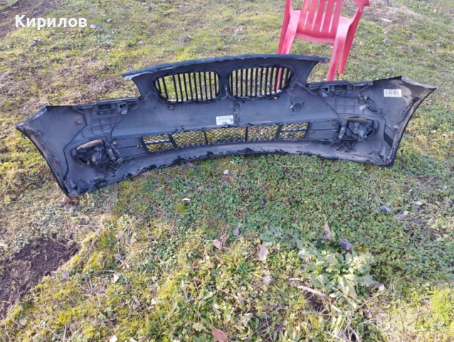 Оригинална оборудвана предна броня за Бмв ф10-ф11, снимка 3 - Части - 52851080
