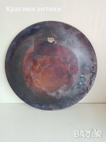 Колекционерска, египетска чиния, ръчно изработена, снимка 3 - Други ценни предмети - 41207790