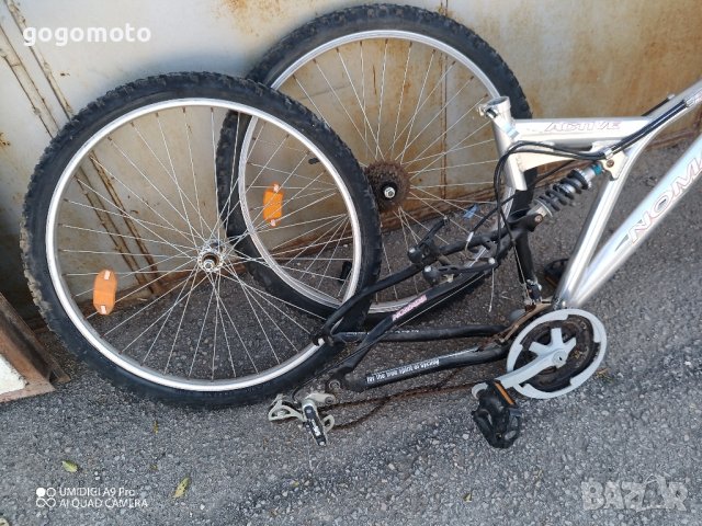 алуминиев велосипед на части, алуминиево колело NOMADE E, капла, джанта, гума, рамка AGLEE, снимка 8 - Части за велосипеди - 42705370