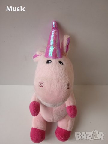 ✅ Мекичко розово конче еднорог, снимка 3 - Плюшени играчки - 39897028