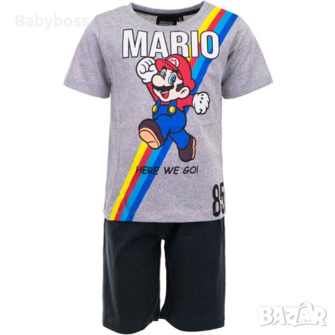 Лятна пижама за момче Супер Марио, снимка 1 - Детски пижами - 41141991