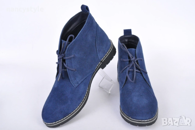 НОВО! Дамски кларкове от естествен велур - Четири цвята, снимка 15 - Дамски боти - 47495488