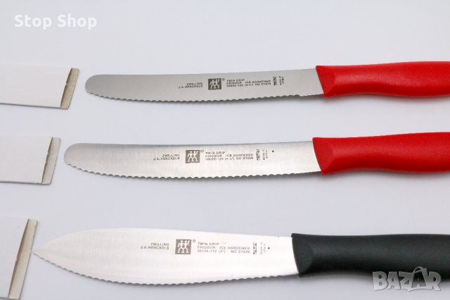Ножове Zwilling J. A. Henckels AG е немски производител, снимка 2 - Прибори за хранене, готвене и сервиране - 35718837