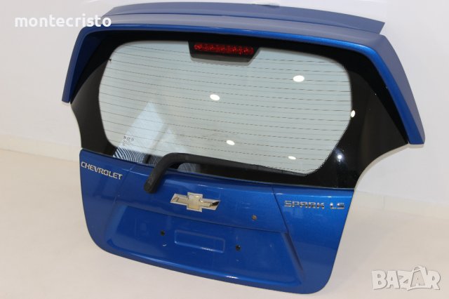 Заден капак Chevrolet Spark хечбек (2010-2015г.) задно стъкло Шевролет Спарк / 🔵Цвят: Син, снимка 3 - Части - 42186037