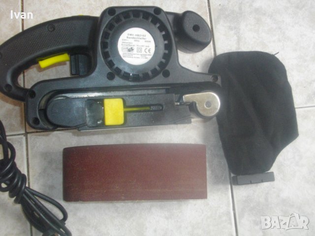 850 Вата-Немски Голям-Лентов Шлайф-76х457мм-280м/мин-Почти Нов-Top Craft DMV, снимка 11 - Други инструменти - 34021532