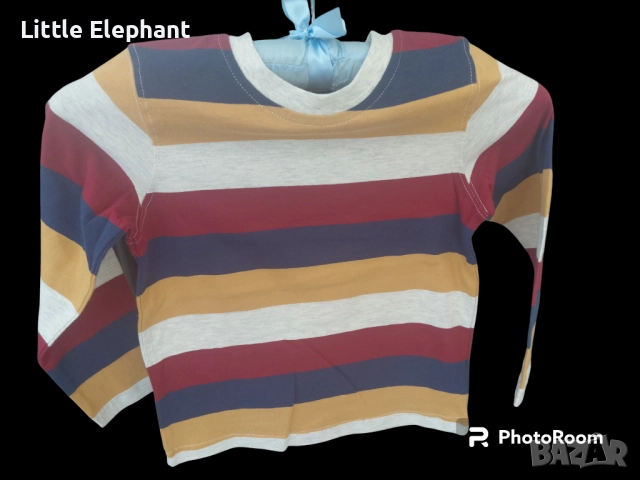 Блузка за 3-4 год момченце голямо райе,Англия/нова