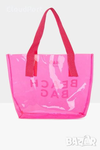 Дамска плажна чанта, Розов, One Size, BAGMORI, снимка 2 - Чанти - 40276059