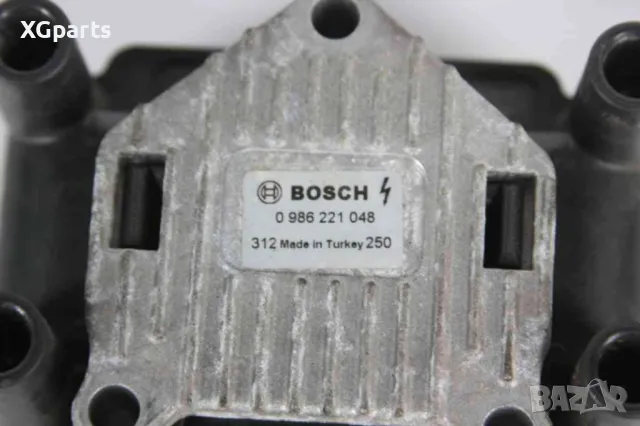 Запалителна бобина за Volkswagen Lupo 1.4i 16V 75 к.с. (1998-2005) 0986221048, снимка 2 - Части - 47601204