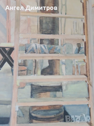 Петър Николов Магелан картина смесена техника , снимка 5 - Картини - 50917789