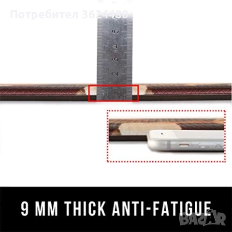  Пътека за Кухня от 2 Части PVC, Антиумора и Антиплъзгаща4576, снимка 3 - Пътеки - 52472022