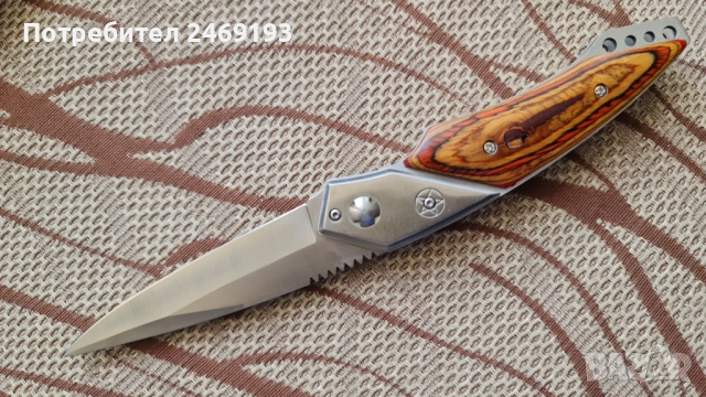 Ловджийски джобен нож , снимка 3 - Ножове - 51764199