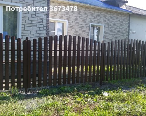 Метално пано за ограда, Цвят КАФЯВ/RAL8017, 1250 х 2000мм, снимка 14 - Огради и мрежи - 40073019