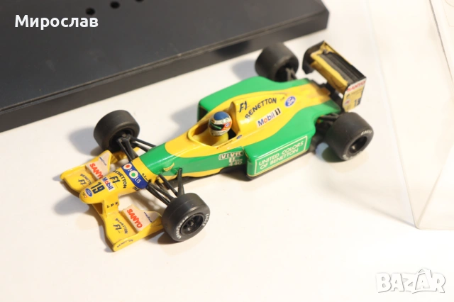 1:43 ONYX BENETTON FORD БОЛИД ФОРМУЛА F1, снимка 5 - Колекции - 53192544