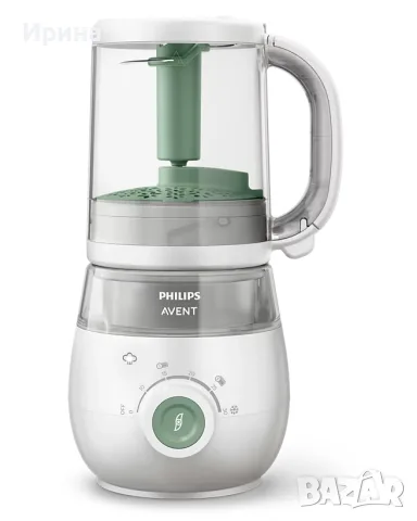 Philips Avent Premium
Пасатор с функция за готвене на пара „4 в 1“, снимка 4 - Други - 56202268