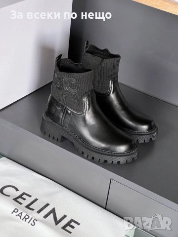 Celine Дамски Черни Зимни Боти Селин Код E1061