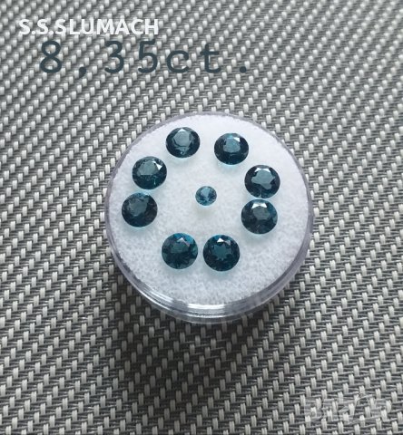 Син топаз 8,35ct.